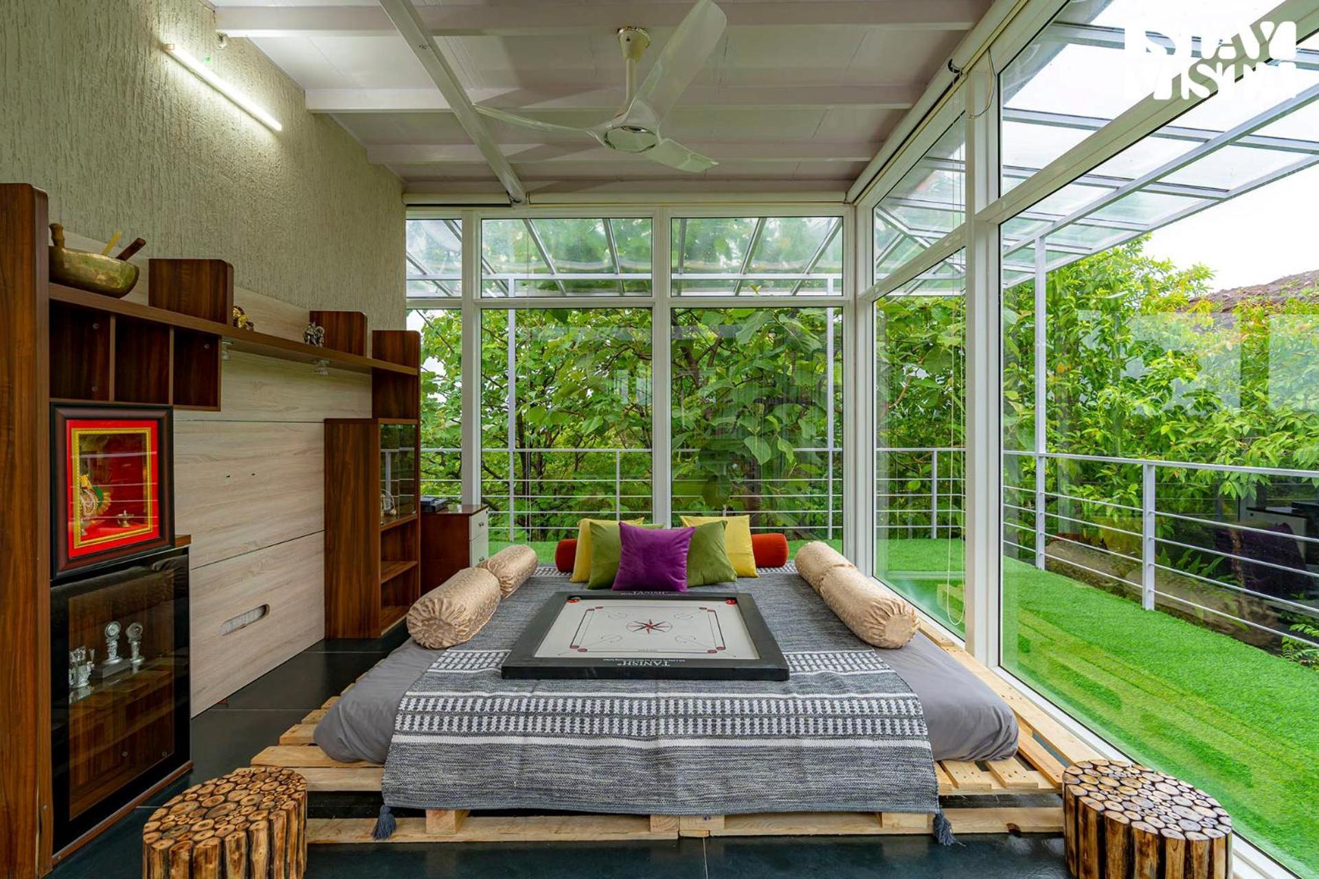 The Glasscape By Stayvista - Hillside Getaway With Pool And Indoor Games Nashik Extérieur photo